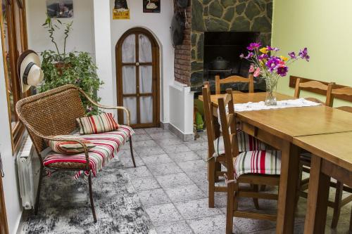 Χώρος καθιστικού στο Bed and Breakfast Aijpel