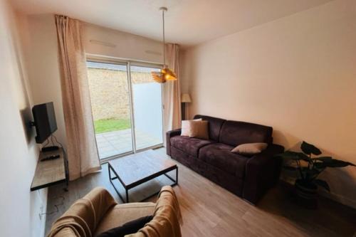 34m with gardenterrace in the heart of Vannes