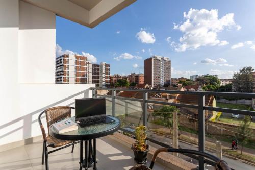 Un balcon sau o terasă la Mizuki