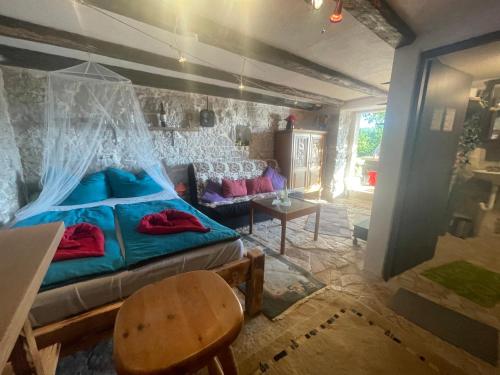 Posezení v ubytování Villa Gourmet&Meer