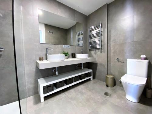 Koupelna v ubytování Prestigious apartment with seaview in Manilva