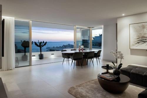 luxury penthouse with panoramic sea view