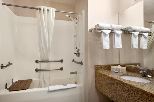 SureStay Hotel by Best Western Grants tesisinde bir banyo