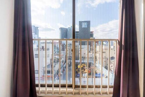 ２ beds. Comfortable . Dotonbori / Kuromon Market.
