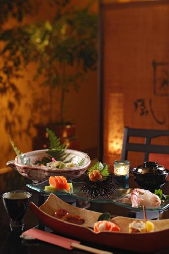 Makanan di atau berdekatan ryokan