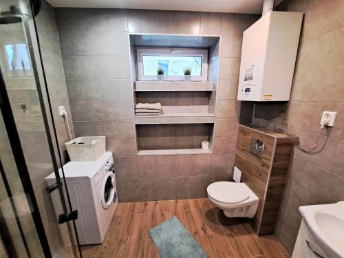 Ванна кімната в Kima Apartament Katowice