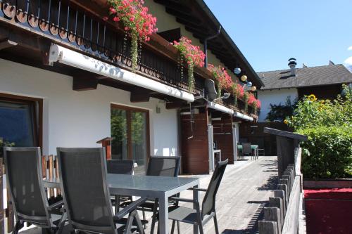 Haus Alpenblumeにあるバルコニーまたはテラス