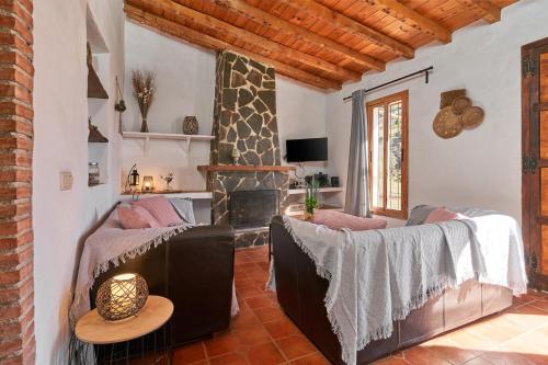 Postel nebo postele na pokoji v ubytování Casa La Solana