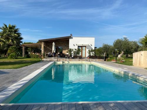 Бассейн в Villa Culla di Jana или поблизости