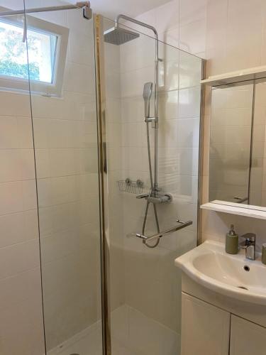 Et badeværelse på Au cœur de St Jean Cap Ferrat