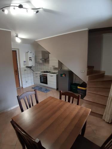 Kuchyň nebo kuchyňský kout v ubytování Casa Cristina 5 posti letto