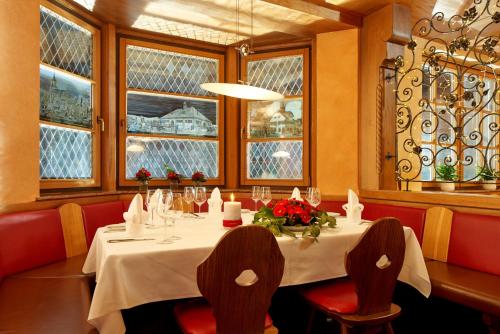 Restaurace v ubytování Wo der Hahn kräht