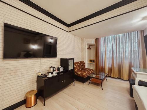 Μια τηλεόραση ή/και κέντρο ψυχαγωγίας στο Hotel De Khuvieng