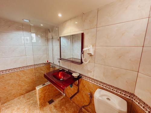 Ένα μπάνιο στο Hotel De Khuvieng