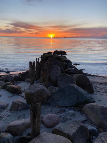 Gallery image of feriehus med havudsigt in Spodsbjerg