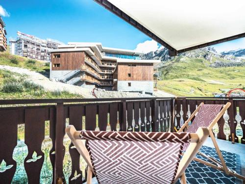 Appartement rénové, skis aux pieds, balcon, 3 pièces à Tignes