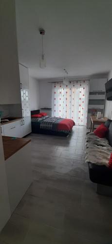 Posteľ alebo postele v izbe v ubytovaní Apartament 59 JUSTI