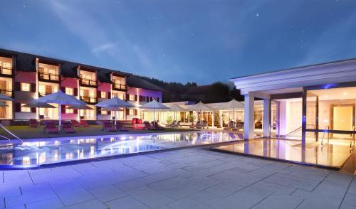 Bazén v ubytování Wellnesshotel Oswald nebo v jeho okolí