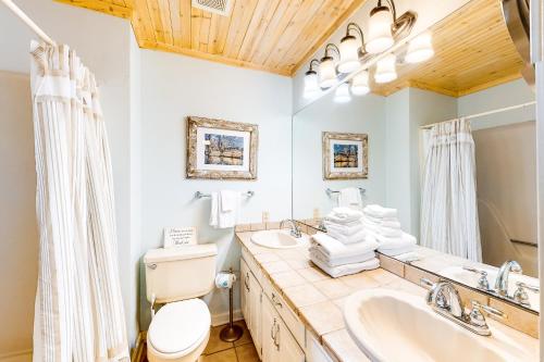 Et badeværelse på Blue Marlin