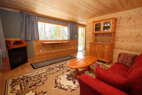 Zona d'estar a Glenogle Mountain Lodge and Spa