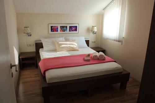 Apartments Marlais tesisinde bir odada yatak veya yataklar