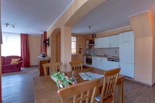 Kuchyň nebo kuchyňský kout v ubytování Villa-Senta-Apartment-7