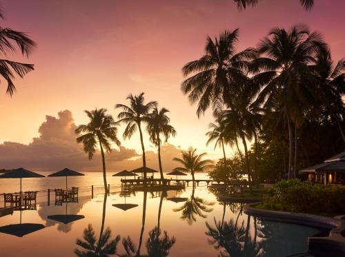 Landskap semula jadi dekat dengan resort