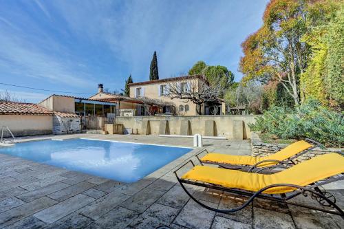 La Bastide des Jourdans - Piscine et climatisation