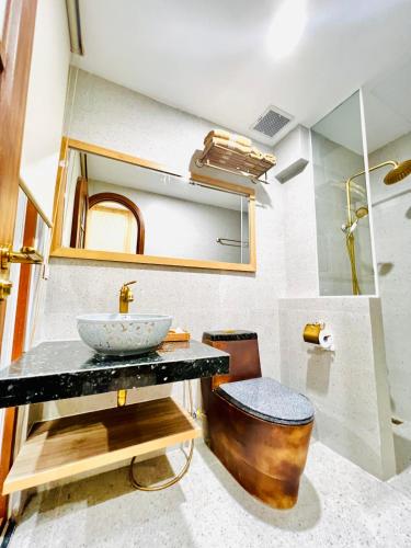 Ванная комната в Rova Hotel Phú Quốc