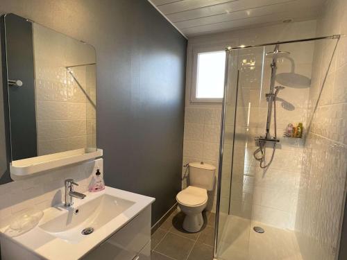 Kúpeľňa v ubytovaní Maison Valras-Plage, 4 pièces, 8 personnes - FR-1-701-49