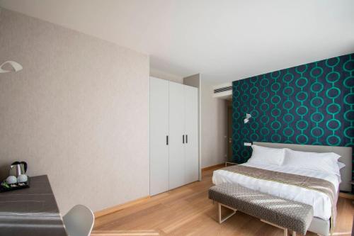 Letto o letti in una camera di Hotel Medusa