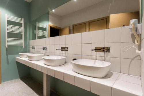 Koupelna v ubytování Khada Hostel