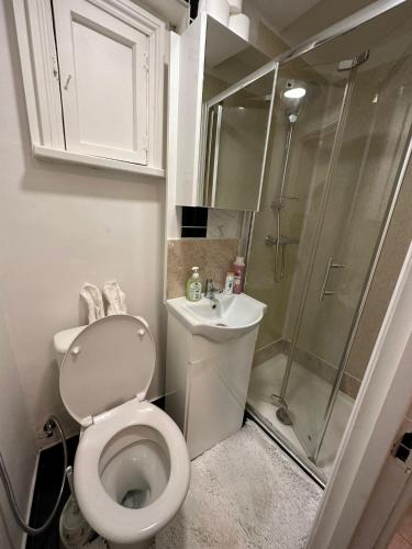 Koupelna v ubytování Single Room 9