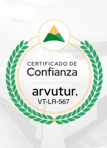 a logo for the centro confederation of central america at Apartamento Mercedes in Logroño