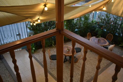 Balkón nebo terasa v ubytování Hostal Magdalena