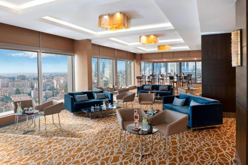 Posezení v ubytování Renaissance Istanbul Polat Bosphorus Hotel