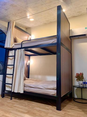 a bunk bed room with two bunk beds at LaLa Citadel Homestay in Hue
