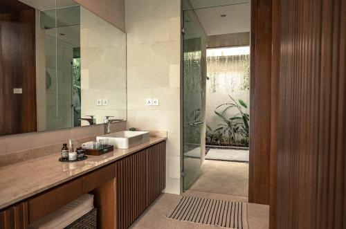 Koupelna v ubytování Sundancer Residences and Villas Lombok