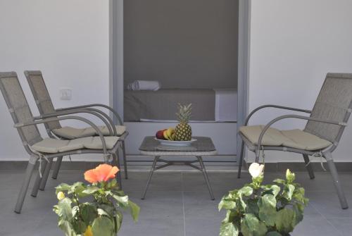Posezení v ubytování The Vine Suites
