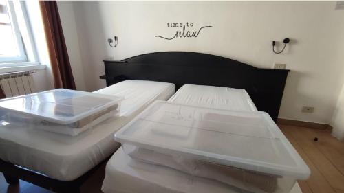 Ein Bett oder Betten in einem Zimmer der Unterkunft Hotel Istria