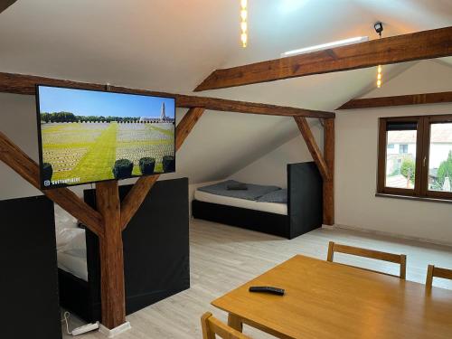 Postel nebo postele na pokoji v ubytování Apartment Golden Prague 78