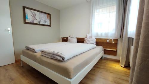 Ferienwohnung Träumliにあるベッド