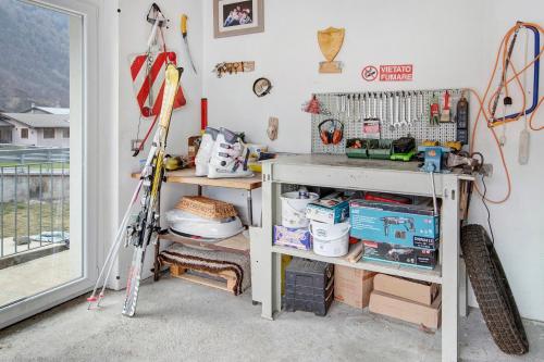 Dapur atau dapur kecil di Casa Sergio