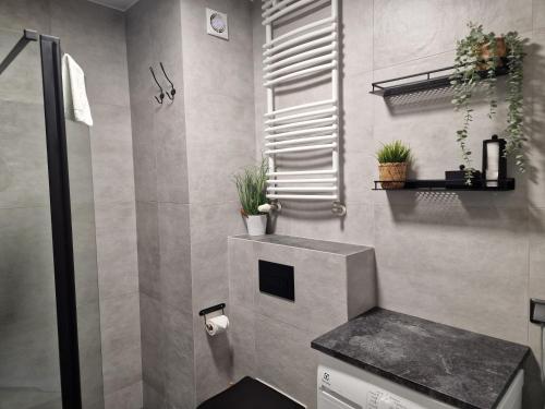Ett badrum på Amko Style Apartamenty Morski 34 Willa Nord