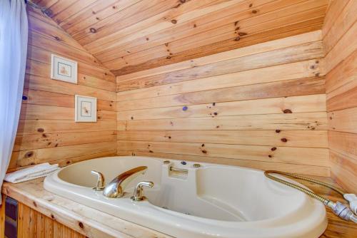 Un baño de Misty Mornings Escape