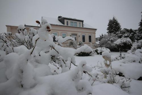Villa Rosengarten auf der Sonneninsel Fehmarn v zimě