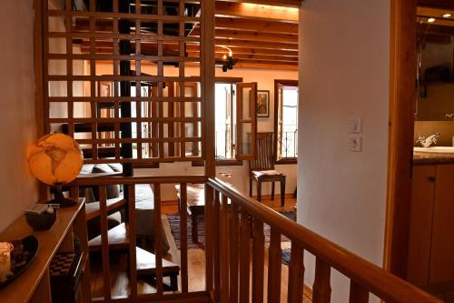 The three story old town house