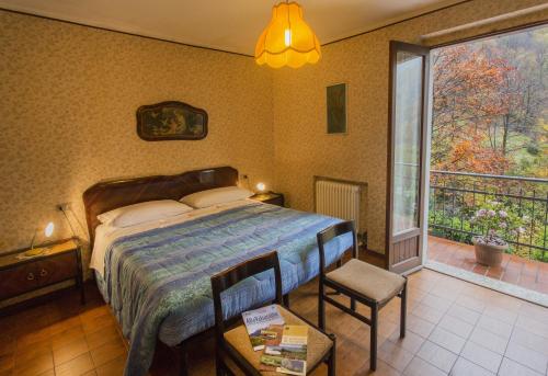 Postel nebo postele na pokoji v ubytování B&B IL GERLO