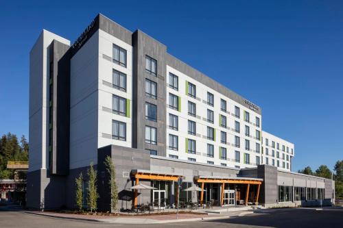 a rendering of the front of a hotel at Courtyard by Marriott Prince George in Prince George
