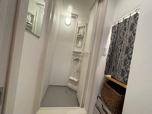 Koupelna v ubytování Hotel Ougien